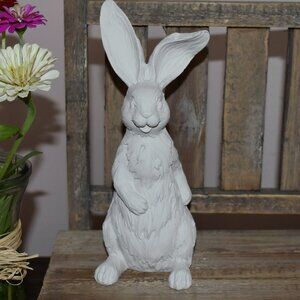 Cute Big Ears Bunny Rabbit Spring Cottage Farmhouse Home Decor